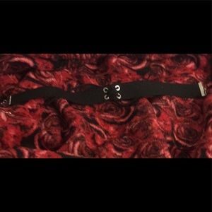 2/$15 Black choker with X design in center  Torrid